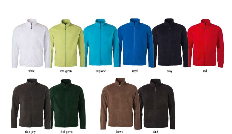 fleece kleuren